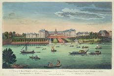 A View of the Royal Hospital at Chelsea and the Rotunda in Ranelagh Gardens, London, 1751-Thomas Bowles-Giclee Print
