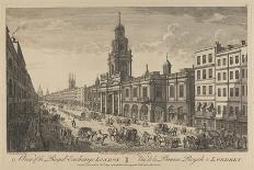 View of the Royal Exchange London, 1751-Thomas Bowles-Giclee Print