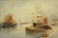 Off The Dutch Coast, 1896-Thomas Bush Hardy-Framed Giclee Print