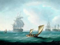 The Battle of Trafalgar, 1805-Thomas Buttersworth-Giclee Print