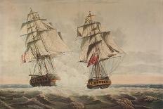 Rescue of the Guardian's Crew by a French Merchant Ship, 2nd January 1790-Thomas Buttersworth-Giclee Print