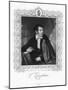 Thomas Campbell, Scottish Poet, 19th Century-John Jenkins-Mounted Giclee Print