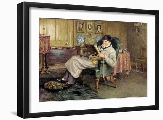 Thomas Carlyle (1795-1881)-Helen Allingham-Framed Giclee Print