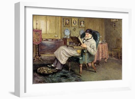 Thomas Carlyle (1795-1881)-Helen Allingham-Framed Giclee Print