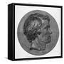 Thomas Carlyle, Scottish Essayist, Satirist, and Historian, 19th Century-Thomas Woolner-Framed Stretched Canvas