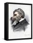 Thomas Carlyle, Scottish Essayist, Satirist, and Historian, C1890-Petter & Galpin Cassell-Framed Stretched Canvas