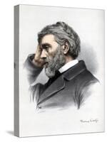 Thomas Carlyle, Scottish Essayist, Satirist, and Historian, C1890-Petter & Galpin Cassell-Stretched Canvas