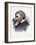 Thomas Carlyle, Scottish Essayist, Satirist, and Historian, C1890-Petter & Galpin Cassell-Framed Giclee Print