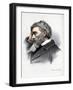 Thomas Carlyle, Scottish Essayist, Satirist, and Historian, C1890-Petter & Galpin Cassell-Framed Giclee Print
