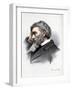 Thomas Carlyle, Scottish Essayist, Satirist, and Historian, C1890-Petter & Galpin Cassell-Framed Giclee Print