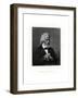 Thomas Carlyle, Scottish Essayist, Satirist, and Historian, Mid-Late 19th Century-Elliott & Fry-Framed Giclee Print