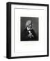 Thomas Carlyle, Scottish Essayist, Satirist, and Historian, Mid-Late 19th Century-Elliott & Fry-Framed Giclee Print