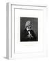 Thomas Carlyle, Scottish Essayist, Satirist, and Historian, Mid-Late 19th Century-Elliott & Fry-Framed Giclee Print