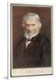 Thomas Carlyle Scottish Philosopher and Historian-C.w. Quinnell-Framed Art Print