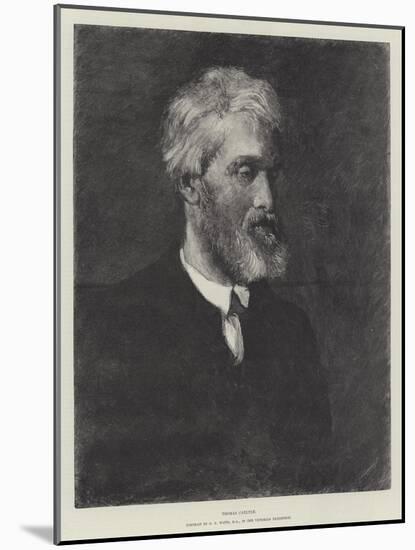 Thomas Carlyle-George Frederick Watts-Mounted Giclee Print