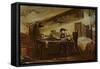 Thomas Chatterton in His Garret-John Joseph Barker-Framed Stretched Canvas