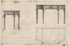 Detail from Extendable Table-Thomas Chippendale-Giclee Print