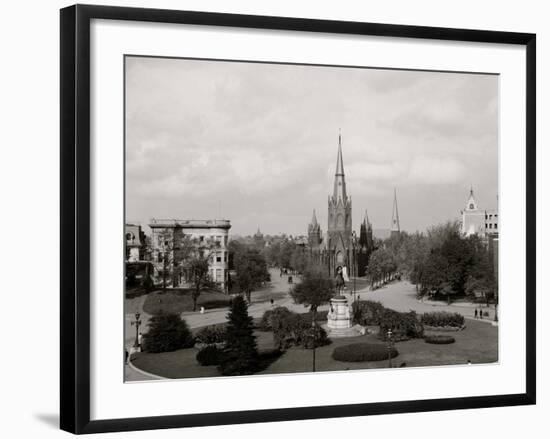 Thomas Circle, Washington, D.C.-null-Framed Photo