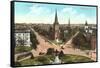 Thomas Circle-null-Framed Stretched Canvas