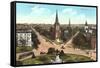 Thomas Circle-null-Framed Stretched Canvas