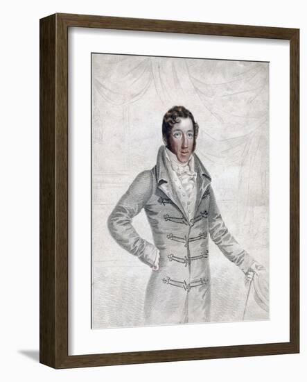 Thomas Cochrane, 10th Earl of Dundonald, Early 19th Century-Robert Cooper-Framed Giclee Print