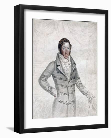 Thomas Cochrane, 10th Earl of Dundonald, Early 19th Century-Robert Cooper-Framed Giclee Print
