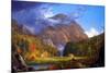 Thomas Cole A View of the Mountain Pass Called the Notch of the White Mountans-Thomas Cole-Mounted Art Print