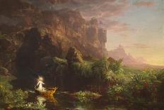 Thomas Cole A View of the Mountain Pass Called the Notch of the White Mountans-Thomas Cole-Art Print