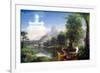 Thomas Cole The Voyage of Life Youth-null-Framed Art Print