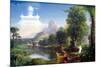 Thomas Cole The Voyage of Life Youth-null-Mounted Art Print