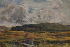 The Downs near Lewes (Seaford Cliff in the distance), c1887-Thomas Collier-Giclee Print