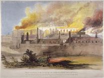 Fire at the Armoury in the Tower of London, October 1841-Thomas Colman Dibdin-Giclee Print