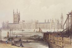 The New Houses of Parliament-Thomas Colman Dibdin-Giclee Print