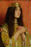 Virgin with Child, Plate from a Byzantine Manuscript-Thomas Cooper Gotch-Giclee Print