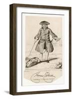 Thomas Coram Philanthropist-R. Nebot-Framed Art Print