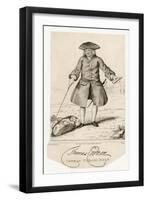 Thomas Coram Philanthropist-R. Nebot-Framed Art Print