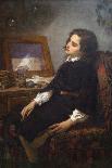 Portrait of a woman-Thomas Couture-Giclee Print