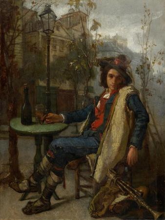 Young Italian Street Musician, C.1877