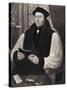 Thomas Cranmer (1459-155), Archbishop of Canterbury, 1546-Gerlach Fliccius-Stretched Canvas
