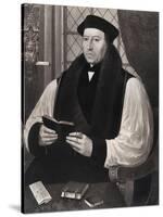 Thomas Cranmer (1459-155), Archbishop of Canterbury, 1546-Gerlach Fliccius-Stretched Canvas