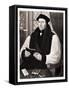 Thomas Cranmer, Archbishop of Cantebury, 1546, Pub. 1902 (Collotype)-Gerlach Flicke-Framed Stretched Canvas