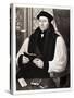 Thomas Cranmer, Archbishop of Cantebury, 1546, Pub. 1902 (Collotype)-Gerlach Flicke-Stretched Canvas
