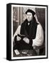 Thomas Cranmer, Archbishop of Cantebury, 1546, Pub. 1902 (Collotype)-Gerlach Flicke-Framed Stretched Canvas