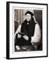 Thomas Cranmer, Archbishop of Cantebury, 1546, Pub. 1902 (Collotype)-Gerlach Flicke-Framed Giclee Print