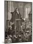 Thomas Cranmer's (1489-1556) Last Testimony-null-Mounted Giclee Print