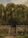 On the Terrace at Haddon Hall, Derbyshire, 1840-Thomas Creswick-Giclee Print