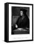 Thomas Cromwell, 1st Earl of Essex, English Statesman-W Holl-Framed Stretched Canvas