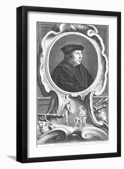 Thomas Cromwell, Earl of Essex, (1739)-Jacobus Houbraken-Framed Giclee Print