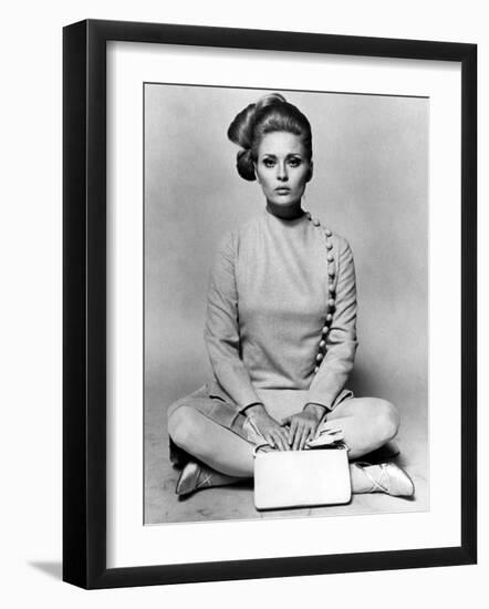 Thomas Crown Affair, Faye Dunaway, 1968-null-Framed Photo