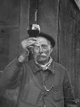 French Vintner Showing the Proper Wine Tasting Technique-Thomas D^ Mcavoy-Photographic Print